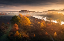 Jesienny poranek w Tyńcu
