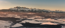 Widok na Tatry z Trzech...