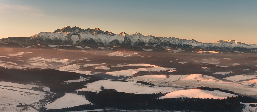 piotrekcoleman - Widok na Tatry z Trzech Koron . . Zdjęcie 132439
