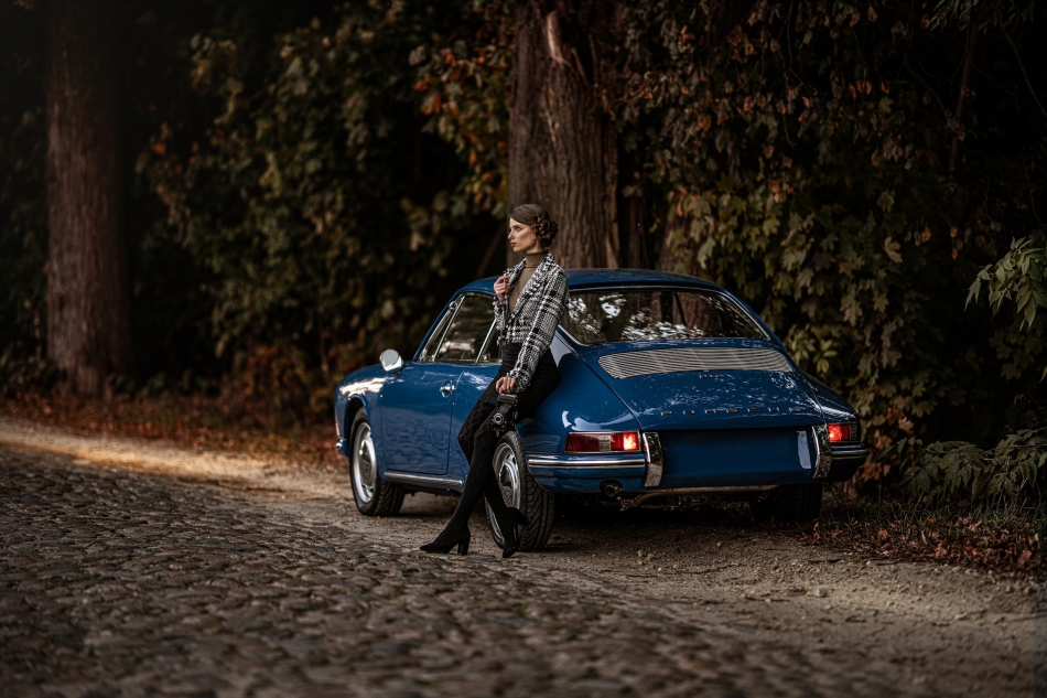 zkumeku - Marlena, Porsche 912, Zeiss Ikon Nettar 515/2. . Zdjęcie 320634