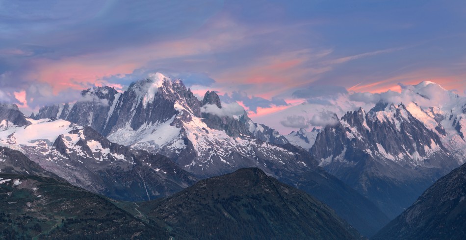 Aiguille du Midi i Mont Blanc.. .. Zdjęcie 339736