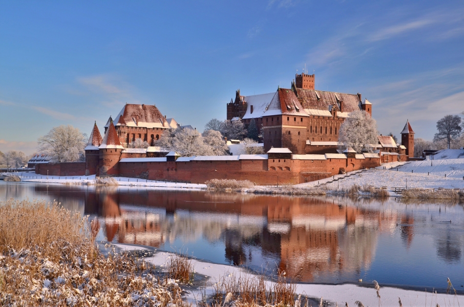 Malbork . Malbork Castle Winter 2024. Zdjęcie 336260