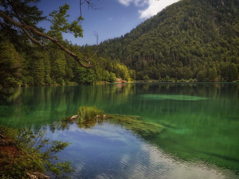 tomil - . Lago Interiore di Fusine. Włochy.. Zdjęcie 330817