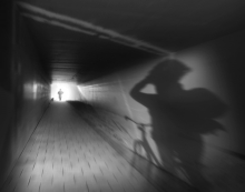 Rowerzyści i fotografowie