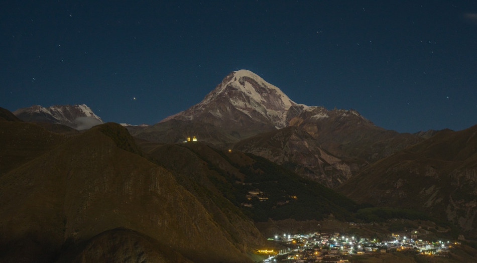 jerzy - Kazbek.  Kazbek  5033 m.n.p.m       Pełny ekran. Zdjęcie 253035