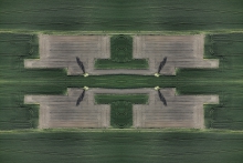 wiosenna abstrakcja