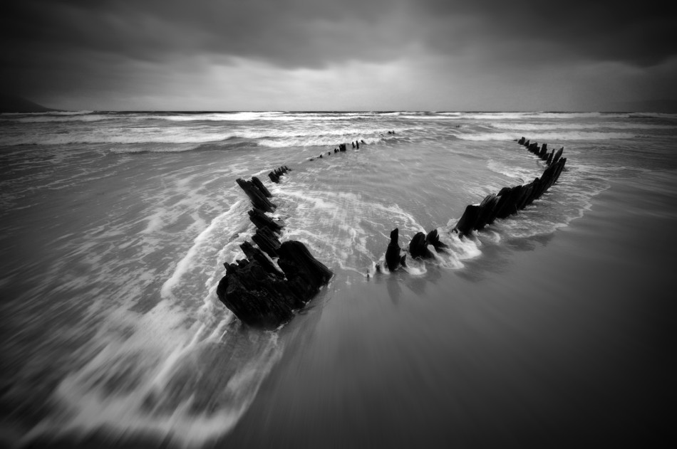The Sunbeam. Wreck at Rossbeigh Beach, Glenbeigh, Kerry. Zdjęcie 338406