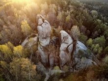 Prządki - rezerwat skal...