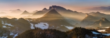 Pieniny wieczorne