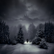 trud nocnej wędrówki...