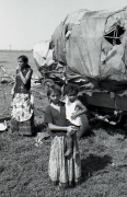Nomade gypsy family