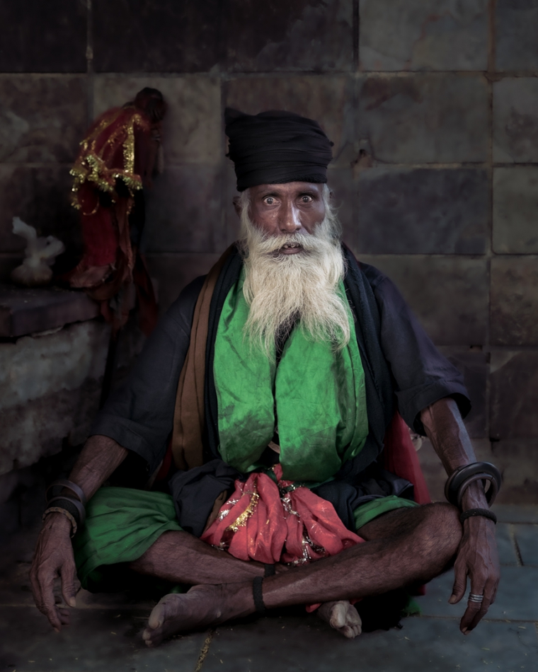 fotoel - Sadhu from Varanasi. . Zdjęcie 288206