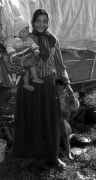 Mother with children
