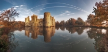 Bodiam Castle panoramic...