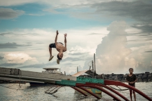 Childhood around the ocean