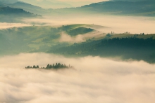 Skąpane w mgłach