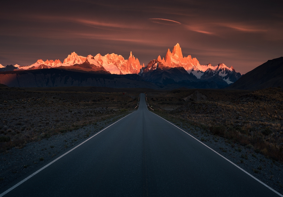 karol_nienartowicz - W płomieniach. Patagonia, Argentyna. Zdjęcie 215313