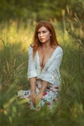 Portret na łące