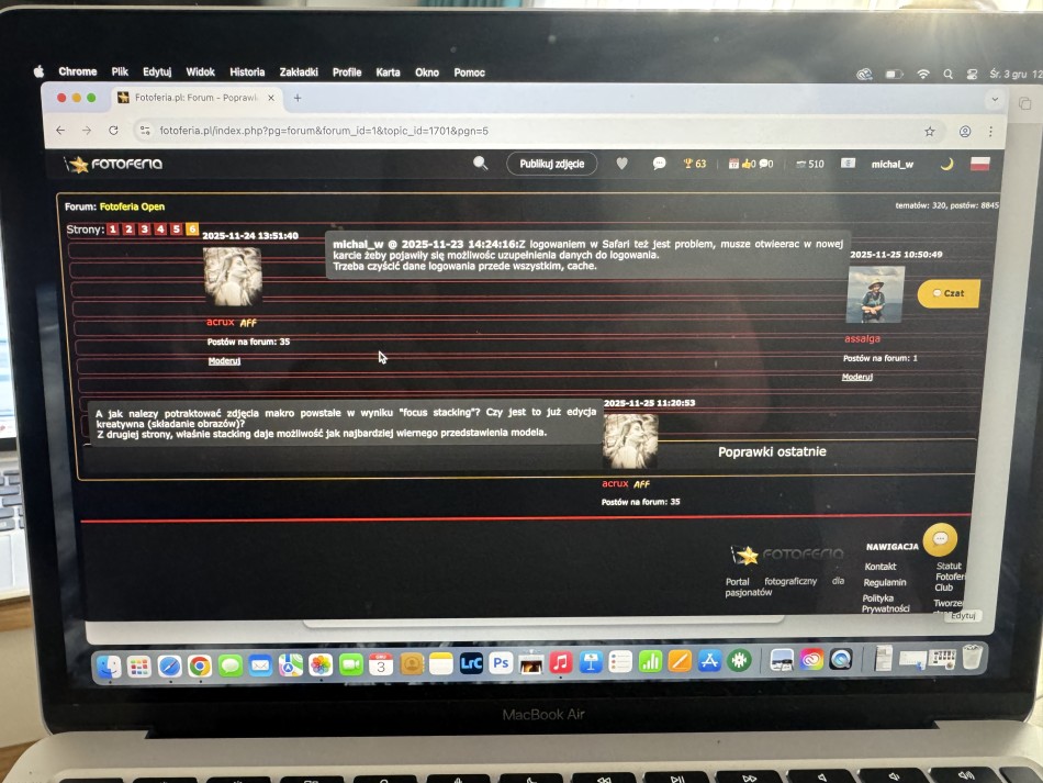 FF zmiany. Tak wygląda u mnie forum.. Zdjęcie 337471