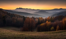Widok na Tatry znad Wie...