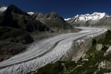 Ice river