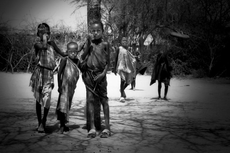 fotoel - Masai children. . Zdjęcie 163531