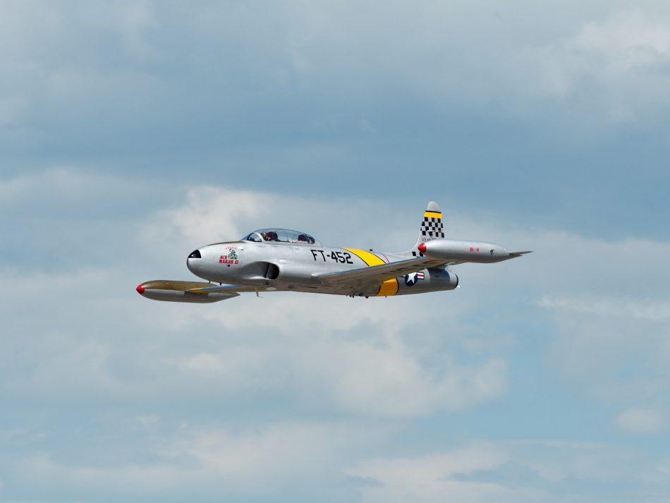 dudley - Lockhed T-33 Shooting Star. polecam PE. Zdjęcie 170263