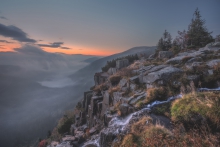 Mist Moving Silently As...