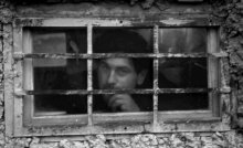 Behind bars