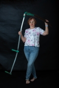 Starsza kosiarka