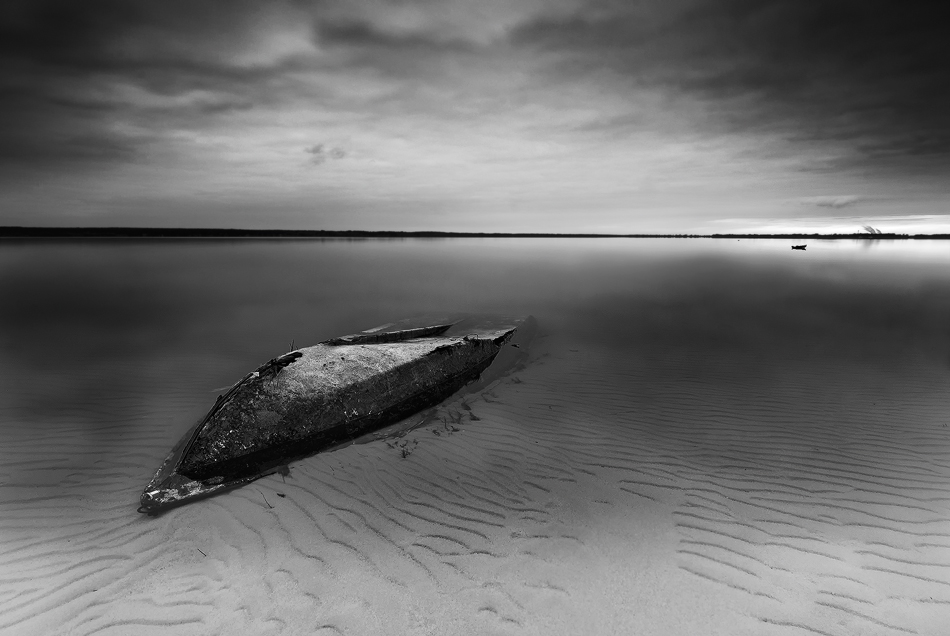 siwypz - łódki. wesrsja BW. Zdjęcie 93260