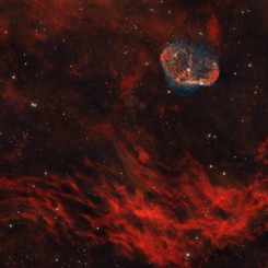 The Crescent Nebula