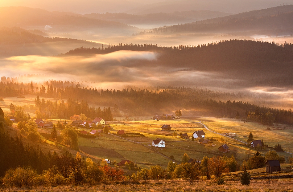 kerim - Beskidzki poranek. . Zdjęcie 72771