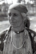 Old gypsy woman