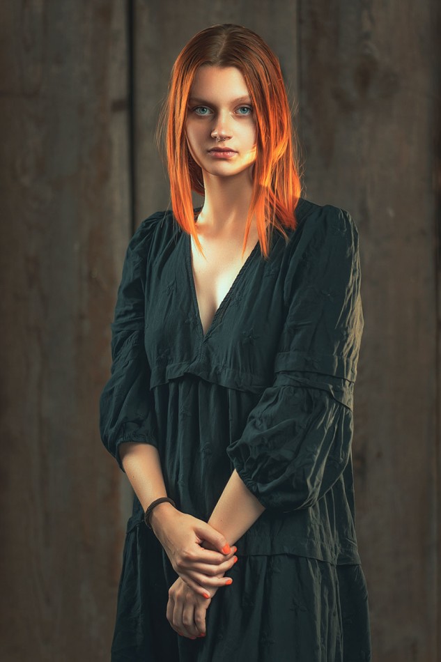 Portret złotowłosej. . Zdjęcie 338228