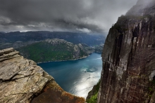 Preikestolen -widok z p...