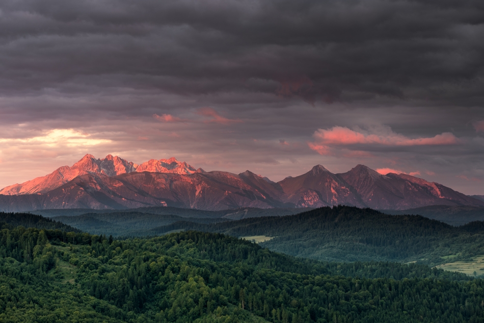 Ogniste Tatry. . Zdjęcie 334921