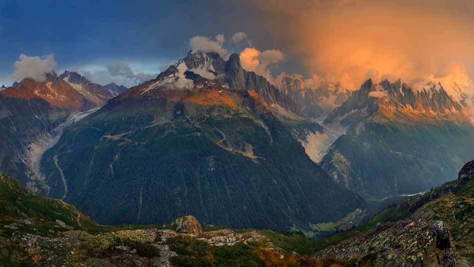 Aiguille Verte ( Zielona Igła ) . .. Zdjęcie 339485
