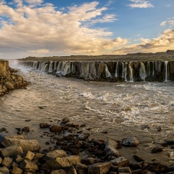 Wodospad Dettifoss, Isl...