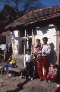 Father and children