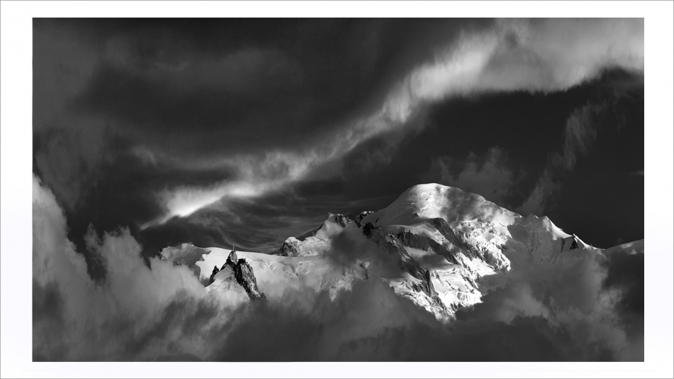 pstryk - Mont Blanc i Aiguille du Midi. . Zdjęcie 336899