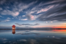 Between Sky and Water....