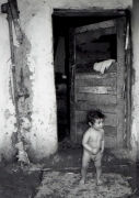 In the door