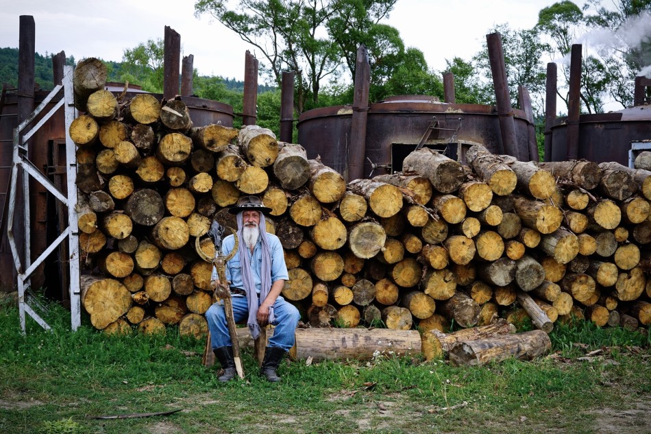 strażnik wypału. Bieszczady. Zdjęcie 337760