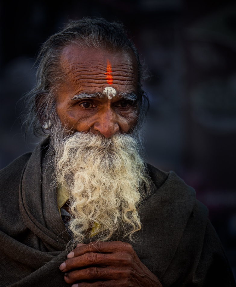 fotoel - Sadhu-Vrindawan-Indie. . Zdjęcie 254248