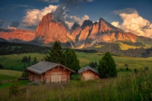 Popołudnie w Dolomitach