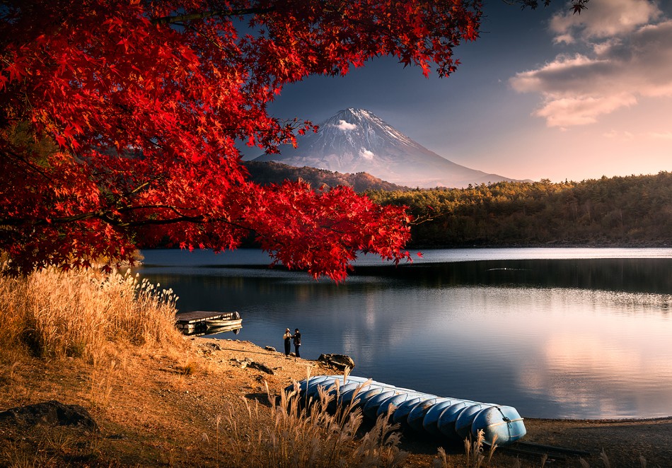 Jesienne popołudnie pod Fuji. Japonia, 10.2025. Zdjęcie 337594