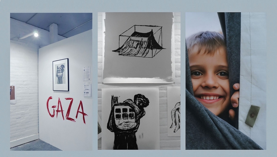 Conscious Witness. Zrealizowano w Micksart Gallery, Emmen, Holandia.To nie jest dokument ekspozycji, lecz autorska przestrzen refleksji. . Zdjęcie 336242