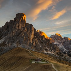 The Flaming Crown of Nuvolau