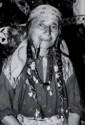 Old gypsy woman
